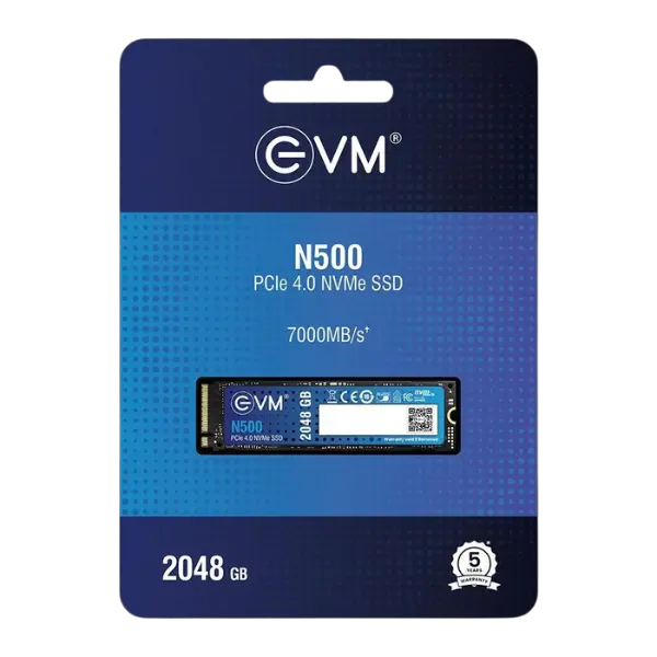 EVM N500 2048GB PCLE GEN 4.0 NVME SSD