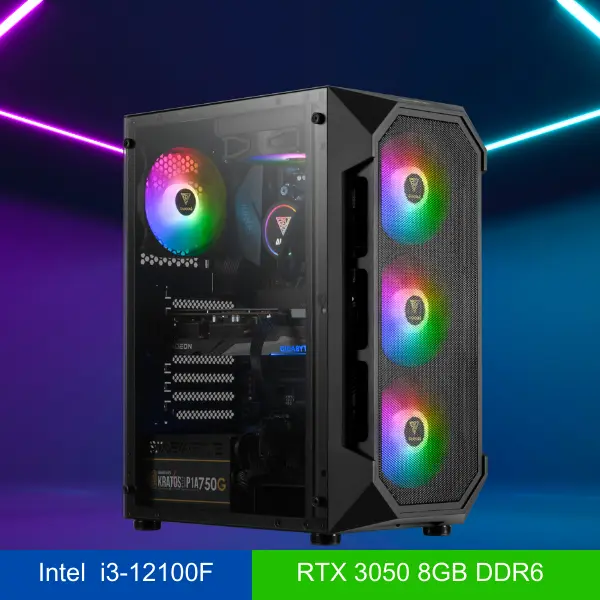 Best Budget Prebuild Pc Under 60000 in 2024 4 Viserion (Intel i3-12100F, RTX 3050 8GB DDR6, Prebuild PC)