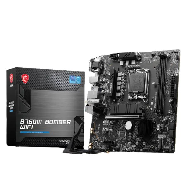 MSI B760M BOMBER WIFI DDR5 Motherboard