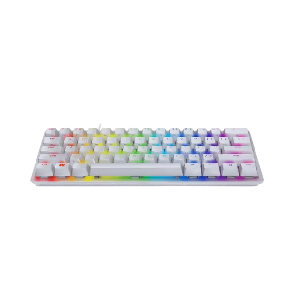 Razer Huntsman Mini Wired Optical Linear Gaming Keyboard for PC, Chroma  RGB, White 