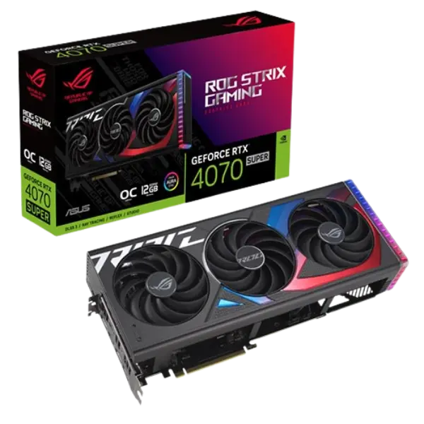 ASUS ROG Strix GeForce RTX 4070 SUPER 12GB OC Graphics Card