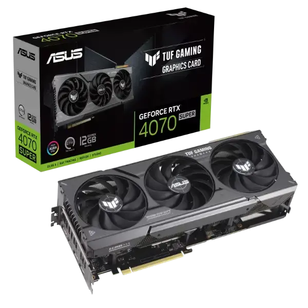 ASUS TUF GAMING RTX 4070 SUPER 12GB GRAPHICS CARD