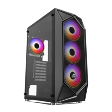 Ant Esports ICE-150TG Mid Tower Cabinet (Black)