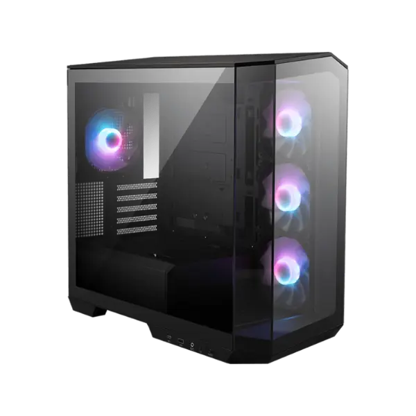 MSI MAG PANO M100R PZ Micro- ATX Tower Cabinet (White) 3