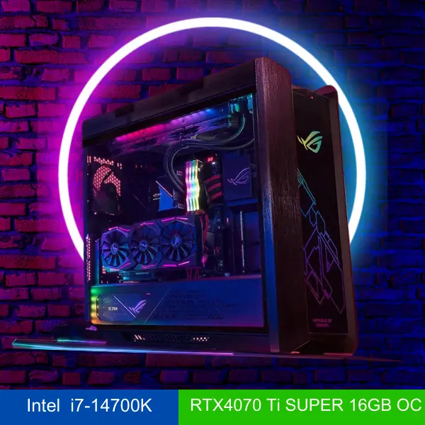Asuka PC (Intel i7 Processor, DDR5 Ram , Nvidia RTX Graphics Card) Prebuilt PC