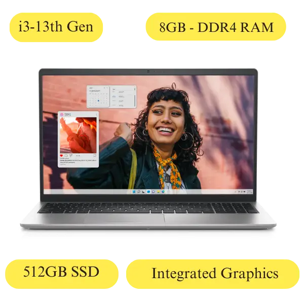 Dell Inspiron 3530 Platinum silver IN3530GH7Y2001ORS1 Laptop