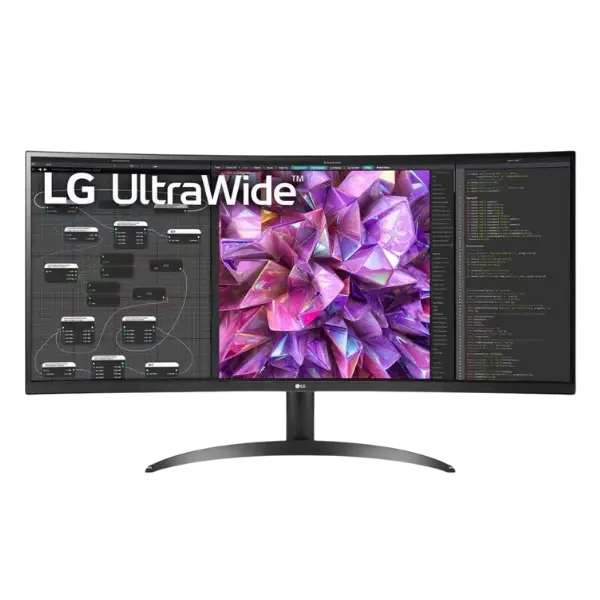 LG 34WQ60C-B 34 inch Curved UltraWide Monitor 1