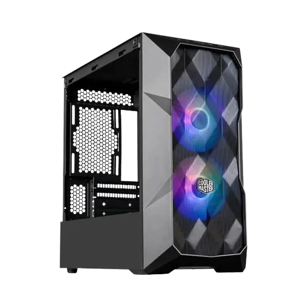 Cooler Master TD300 Mesh ARGB (M-ATX) Cabinet (Black)
