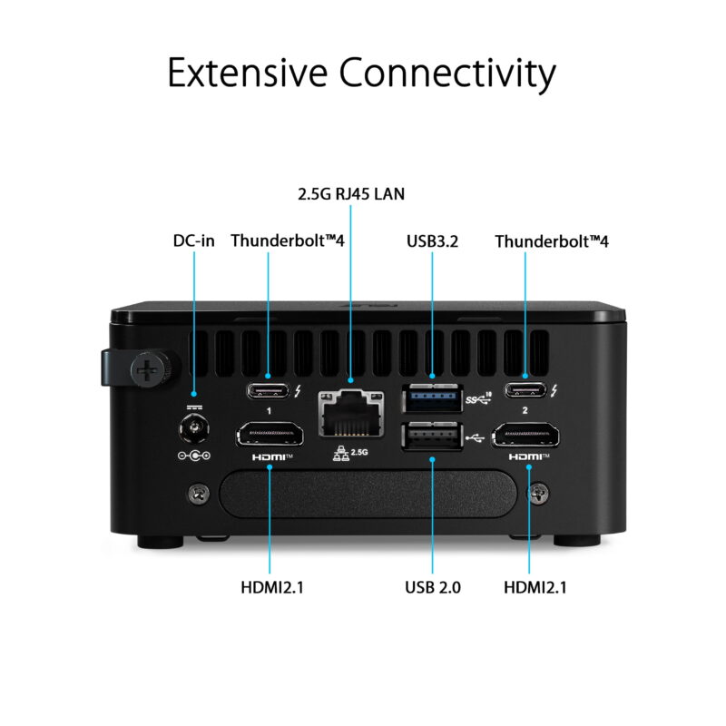 Intel NUC13ANHi3- Barebone Mini PC i3-1315U Processor