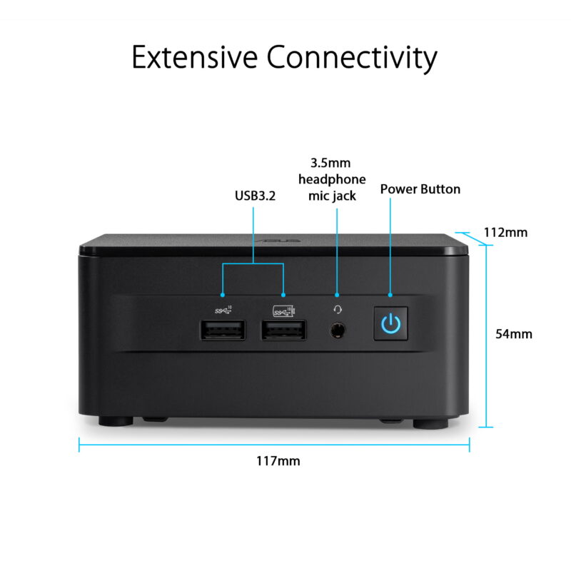 Intel NUC13ANHi3- Barebone Mini PC i3-1315U Processor