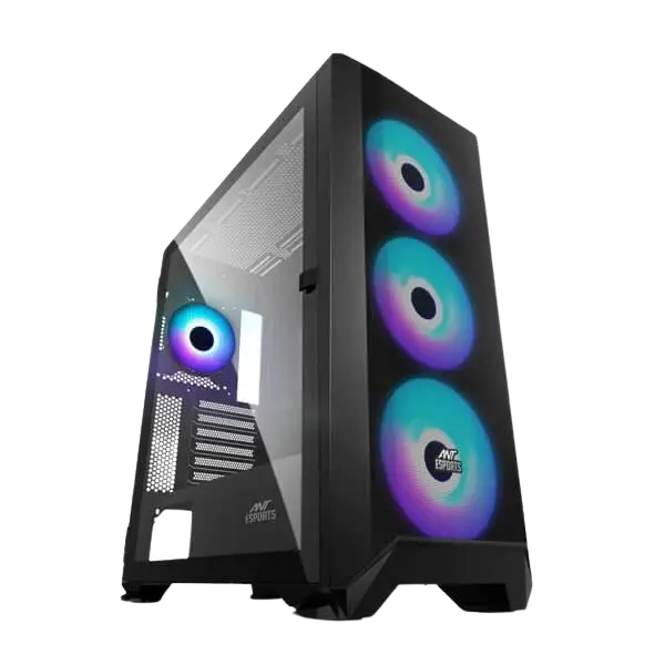 Ant Esports 711 Air Mid Tower ARGB Gaming Cabinet