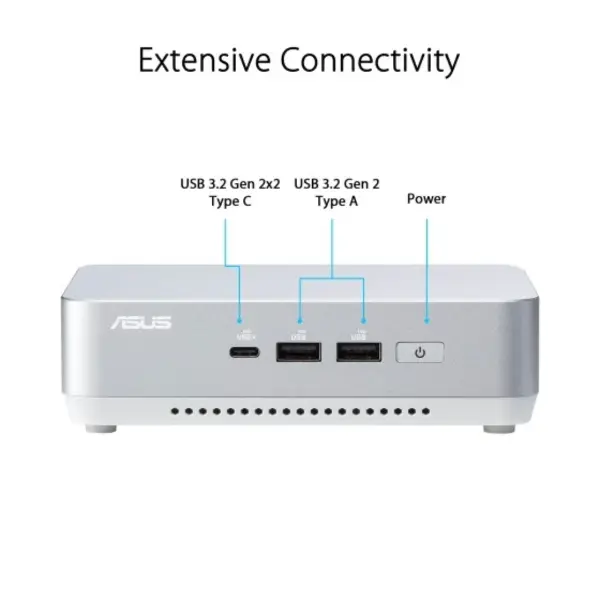 What is a Mini PC? A Comprehensive Guide 2 ASUS NUC 14 Pro Plus Kit Slim NUC14RVSU5 Mini Pc (Barebone) 2