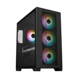 Cooler Master Elite 301 ARGB (M-ATX) Mini Tower Cabinet (Black)