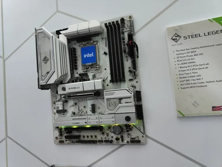 First Glimpse: ASRock's AMD X870 and Intel 'Arrow Lake' Motherboards Unveiled 4 ASRock's AMD X870 and Intel