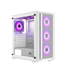 Ant Esports SX7 Mid Tower Gaming Cabinet White