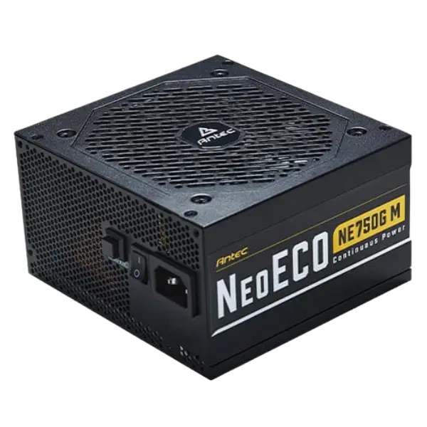 Antec NE750G M 750 Watt 80 Plus Gold Power Supply