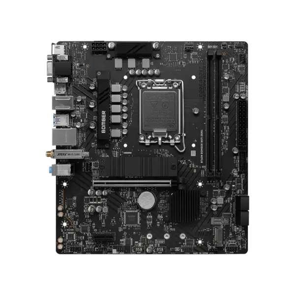 MSI B760M BOMBER WIFI DDR4 Motherboard