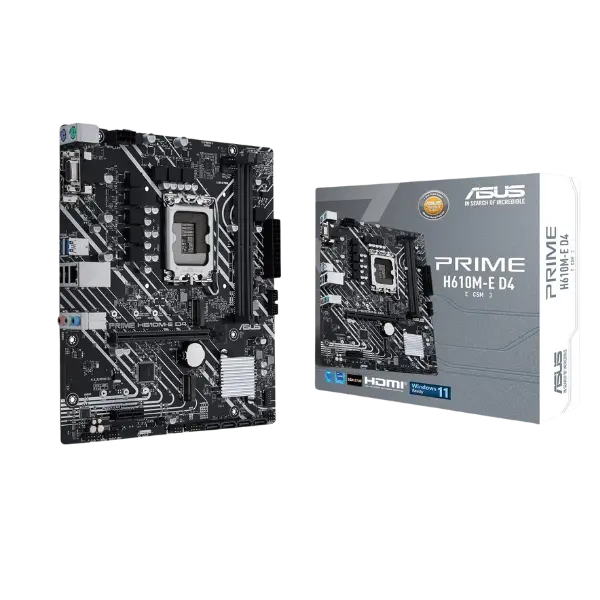 Asus PRIME H610M-E DDR4-CSM Motherboard