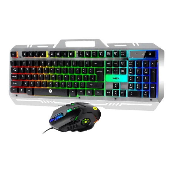 FRONTECH Wired Super Design Gaming Keyboard and Optical Mouse Combo