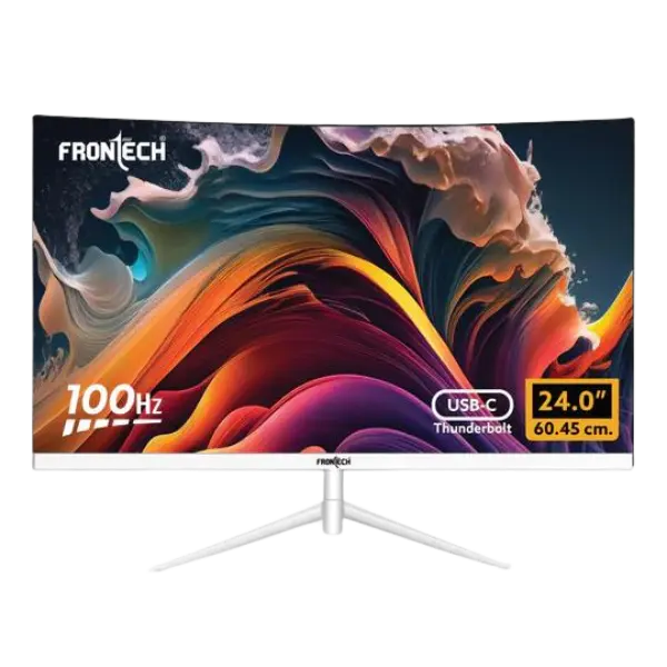 Best Cheapest Monitor In India 2024 8 Frontech 24 Inch Ultima Series Curved Monitor (MON-0077)