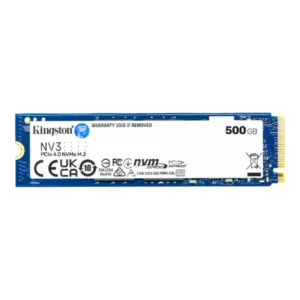 Kingston NV3 500GB M.2 2280 PCIe NVMe SSD