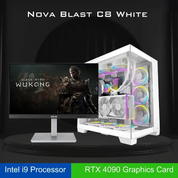Nova Blast C8 White Prebuild PC 2