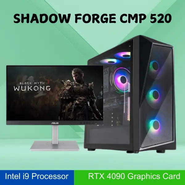Shadow Forge CMP 520 Black Prebuild PC