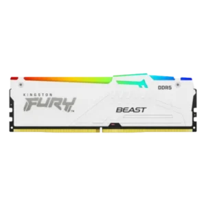 KINGSTON FURY RGB WHITE 32GB (16GB X 2) DDR5 6000MHZ