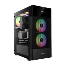 Gamdias Aura GC5 ARGB (ATX) Mid Tower Cabinet (Black)