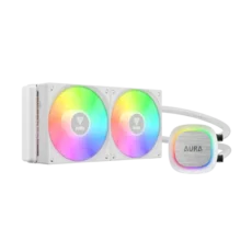 Gamdias Aura GL240 V2 ARGB CPU Liquid Cooler (White)