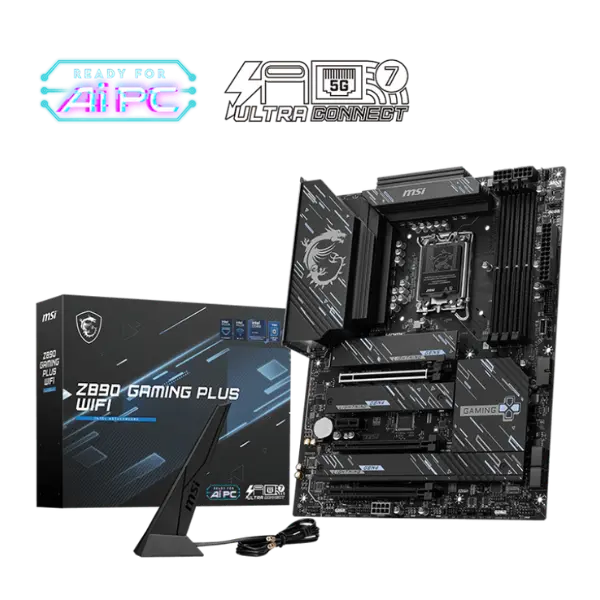 MSI MAG Z890 GAMING PLUS WIFI DDR5 MOTHERBOARD
