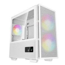 DeepCool CH360 Digital WH (M-ATX) Mini Tower Cabinet (White)