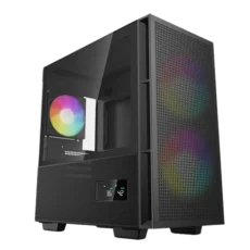 DeepCool CH360 Digital ARGB (M-ATX) Mini Tower Cabinet (Black)