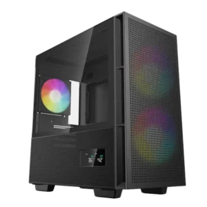 DeepCool CH360 Digital ARGB (M-ATX) Mini Tower Cabinet (Black)