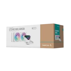 Deepcool LT240 WH ARGB CPU Liquid Cooler (White)