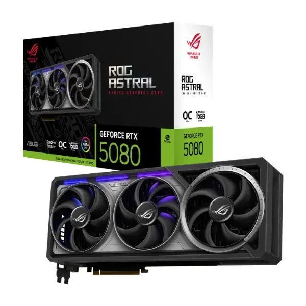 ROG Astral GeForce RTX 5080 16GB GDDR7 OC Edition Graphics Card