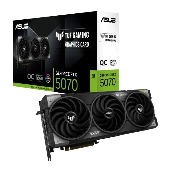 ASUS TUF RTX 5070 GDDR7 OC Edition Graphic Card