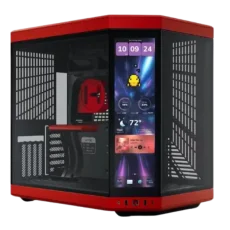 HYTE Y70 Touch Infinite (ATX) Mid-Tower Case (Red-Black)
