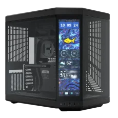 HYTE Y70 Touch Infinite Dual Chamber ATX Mid-Tower Cabinet Black