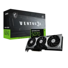 MSI GeForce RTX 5070 12GB VENTUS 3X OC GDDR7 Graphics Card