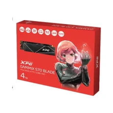 Adata Xpg Gammix S70 Blade 4Tb M.2 Nvme Gen4 Internal Ssd (AGAMMIXS70B-4T-CS)