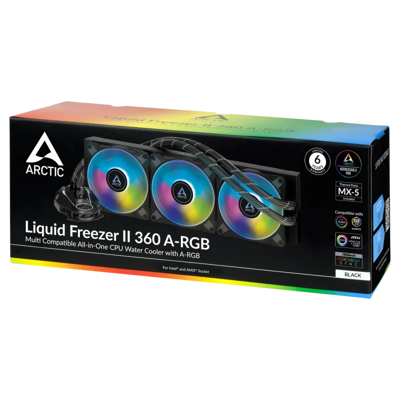 Arctic Liquid Freezer II 360 A-Rgb Cpu Liquid Cooler (Acfre00101A) - Image 3