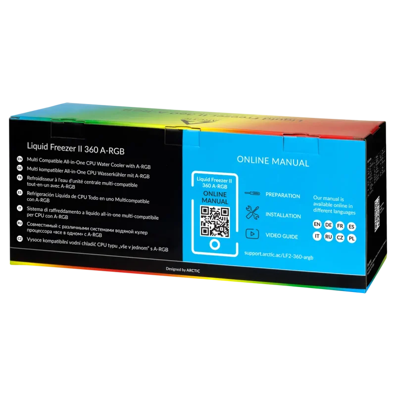 Arctic Liquid Freezer II 360 A-Rgb Cpu Liquid Cooler (Acfre00101A) - Image 4