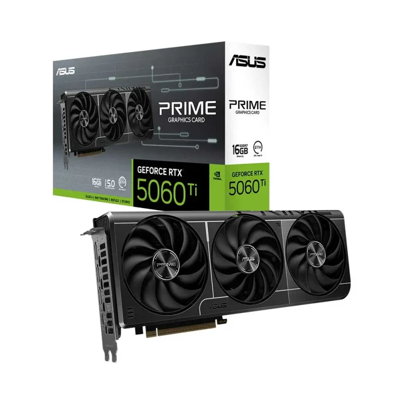 Asus Prime GeForce RTX 5060 Ti 16GB GDDR7 Graphics Card