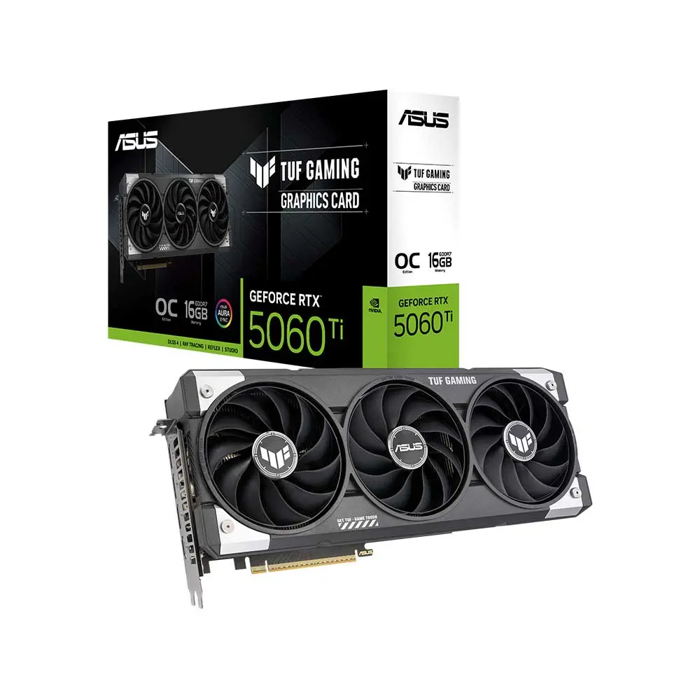 Asus Tuf Gaming GeForce RTX 5060 Ti OC Edition 16GB GDDR7 Graphics Card