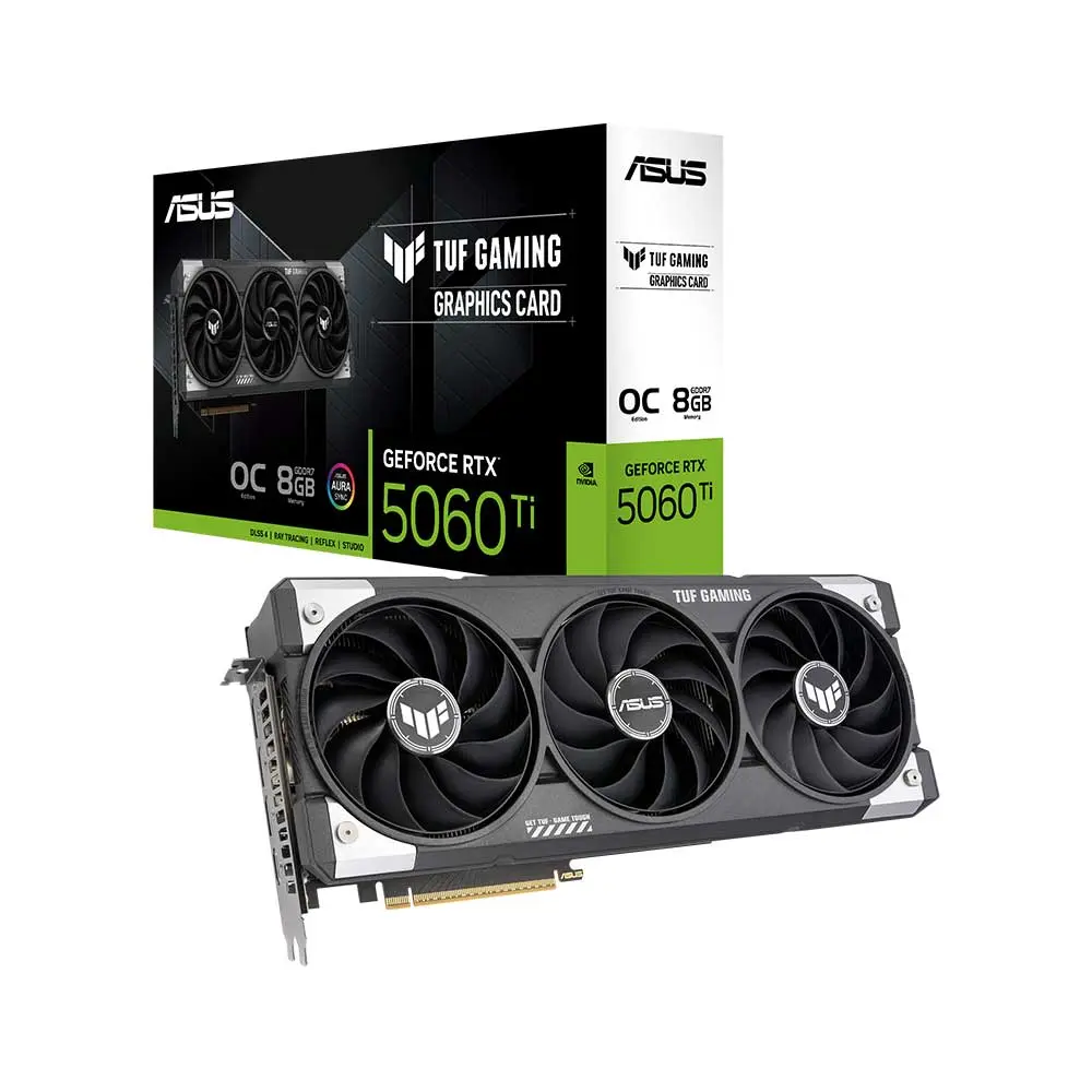 Asus Tuf Gaming GeForce RTX 5060 Ti OC Edition 8GB GDDR7 Graphics Card