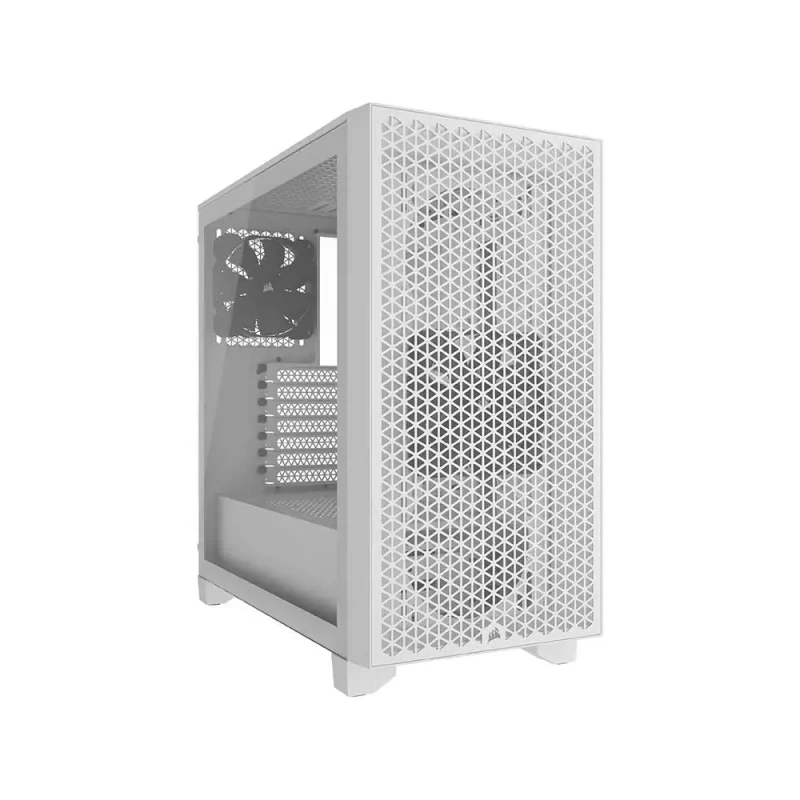 Corsair 3000D Airflow SI Edition Atx Mid Tower Cabinet (White) (CC-9011253-WW) - Image 3