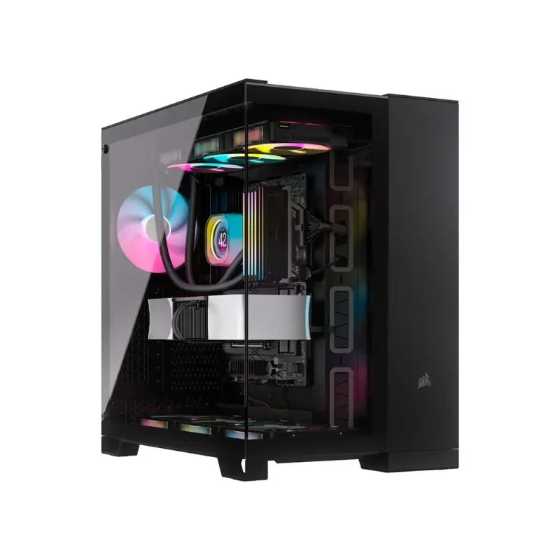 Corsair iCUE Link 6500X Rgb Mid-Tower Atx Dual Chamber Pc Cabinet Black (CC-9011269-WW)
