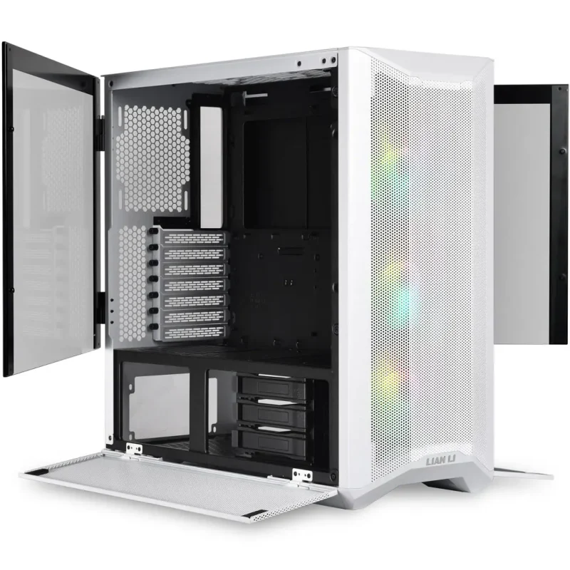 Lian Li Lancool Ii Mesh Rgb Atx Mid Tower Cabinet (White) (G99-LAN2MRW-IN)