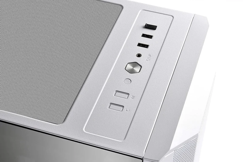 Lian Li Lancool Ii Mesh Rgb Atx Mid Tower Cabinet (White) (G99-LAN2MRW-IN) - Image 4